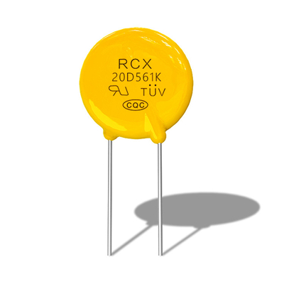 High Energy Radial Rcx Varistors 20D471K 20D511K 20Mm Metal Oxide Lead Varistors